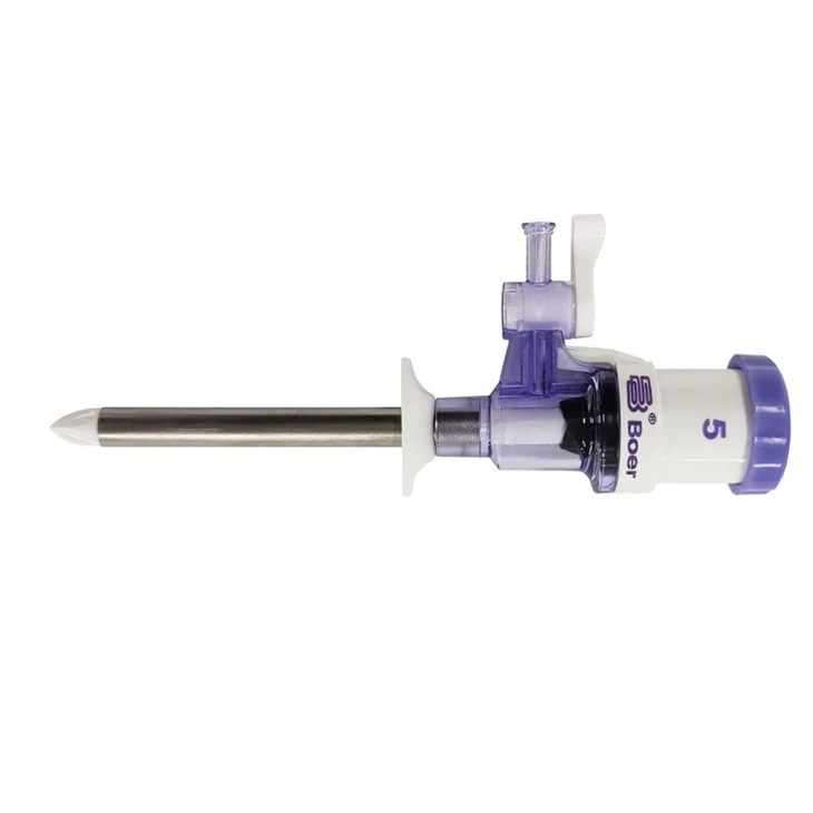 Disposable Two-cannula Pediatric Trocar