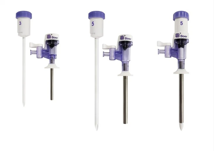 Disposable Two-cannula Pediatric Trocar